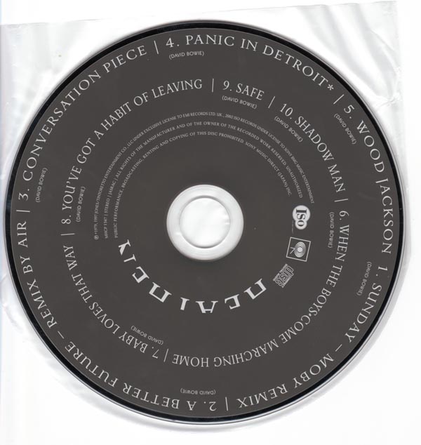 CD 2, Bowie, David - Heathen